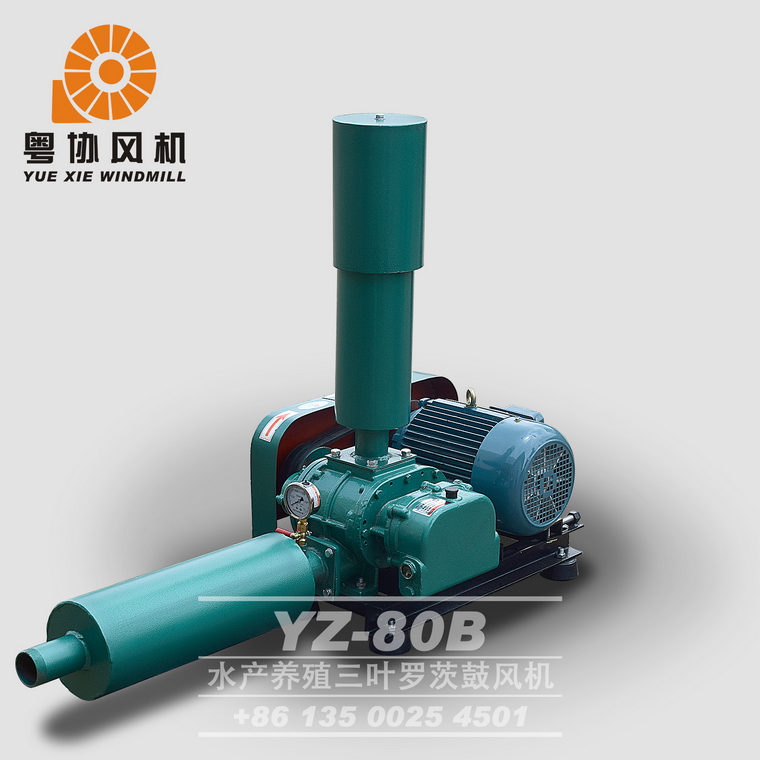 YZ-80B水产养殖三叶罗茨鼓风机
